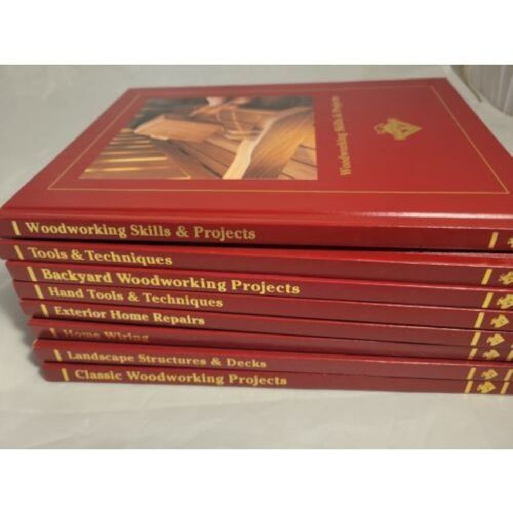HANDYMAN CLUB OF AMERICA Lot of 8 Books DIY Library Handyman Home Improvement